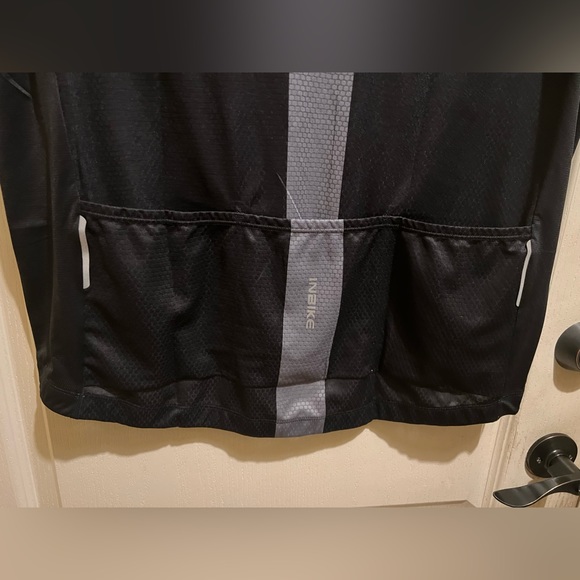 INBIKE Cycling Jersey 3 Rear Pockets Moisture Quick Dry Reflective Biking Shirts - Picture 5 of 12